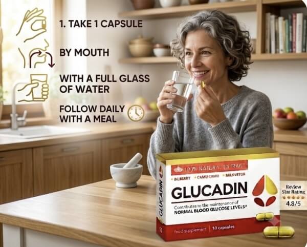 Glucadinin käyttöohjeet